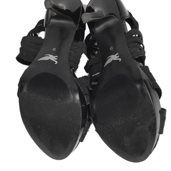 Shiekh Womens Stiletto Heel Size 9 Black - Picture 6 of 6